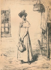 De Jonge Huisvrouw Studie, ca. 1878