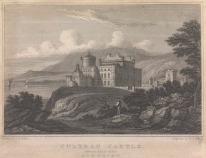 Culzean Castle, Zuidoostelijk Uitzicht, Ayrshire; pagina 84 (Volume Eén) door William Radclyffe