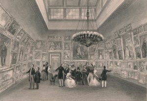 Tentoonstelling van de Koninklijke Academie. - Privébezichtiging