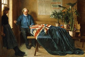 Voorbereiding voor Kroningsdag, Chichester, c.1902 door William Rainey
