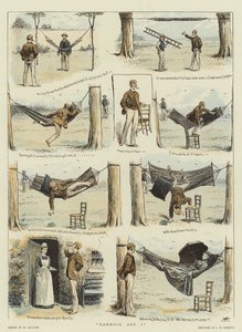Hangmat en ik (chromolitho)