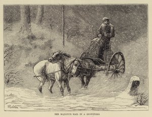 Hare Majesteits Post in een Sneeuwstorm