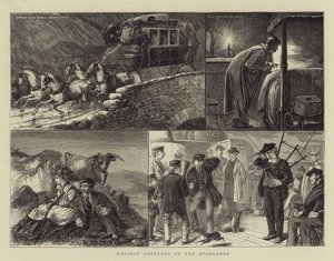 Vakantieschetsen in de Hooglanden door William Ralston