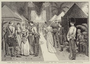 Het Bal van de Royal Scots Fusiliers in St Andrew