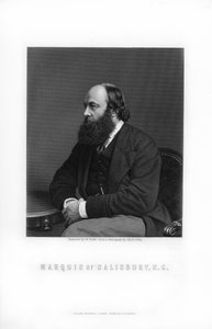 Robert Gascoyne-Cecil, 3e Markies van Salisbury, Britse staatsman en Premier, 1893