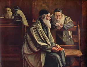 Joodse synagoge, Spitalfields, 1935