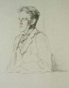 Portret van Hilaire Belloc (1870-1953)