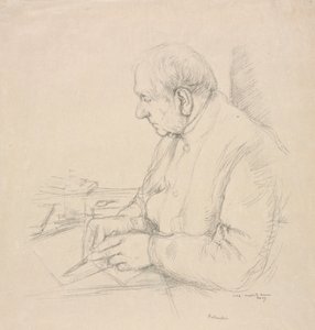 Sir Francis Seymour Haden, 1897 door William Rothenstein
