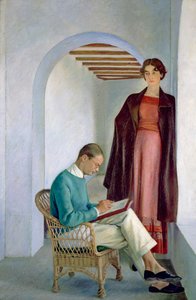 De Zoon van de Kunstenaar en zijn Vrouw of Twee Figuren in een Interieur, ca. 1930-35