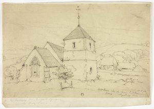 Eastdam Kerk bij Eastbourn Sussex