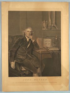 Portret van John Hunter door William Sharp