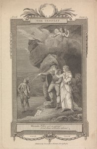 De storm, Act I Sc. 3 door William Sharp