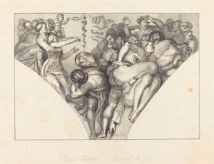 Koperen Slang, van Michael Angelo door William Sharp after John Flaxman
