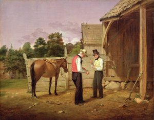 Onderhandelen voor een Paard, 1835