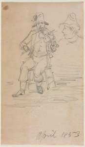 De vioolspelende bedelaar door William Sidney Mount