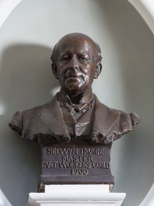 Buste van Selwyn Image, 1900 door William Silver Frith