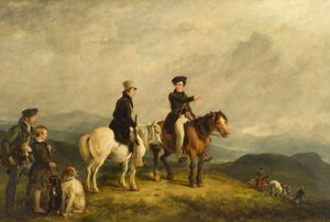 De 12e Augustus in Badenoch door William Simson