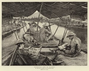 Woonbootleven in Kasjmir