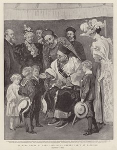 Li Hung Chang op het tuinfeest van Lord Salisbury