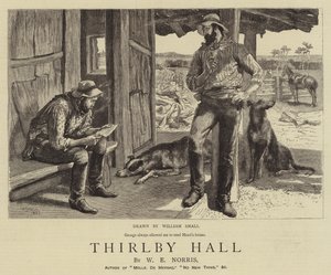 Thirlby Hall door William Small