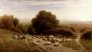 De Zonnige Kant van het Leven van een Herder - Bij Eastbourne
