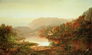Scène nabij Grafton, West Virginia