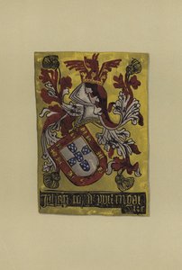 John II, koning van Portugal, 1482-c. 1484 en 1488-1495 (chromolitho) door William St John Hope