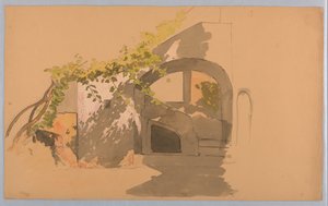 Studie van deur