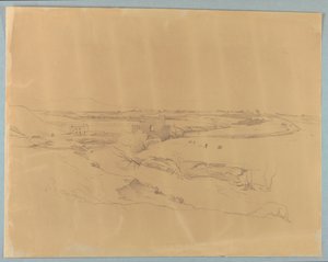 Studie van landschap