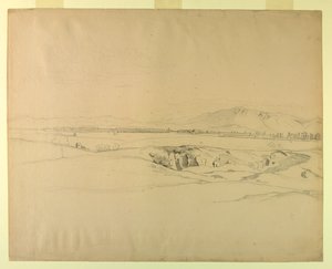 Studie van landschap