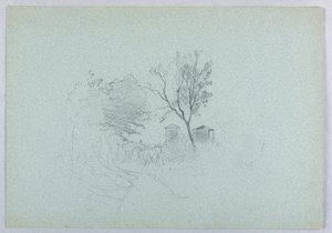 Studie van Landschap door William Stanley Haseltine