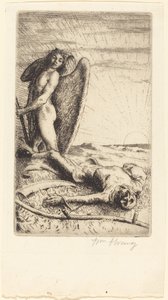 De dood verslagen door William Strang