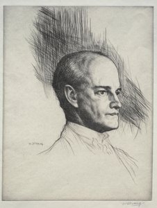 John Galsworthy, 1920 door William Strang