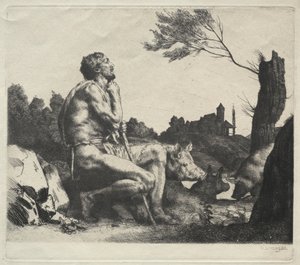 De verloren zoon, 1882 door William Strang