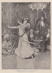 Kerstavond in Damascus door William T. Maud