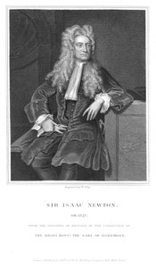 Isaac Newton, Engelse wiskundige en natuurkundige, 1836