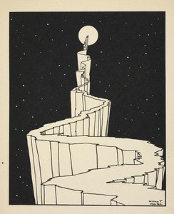Het pad naar de maan, plaat 39 uit 