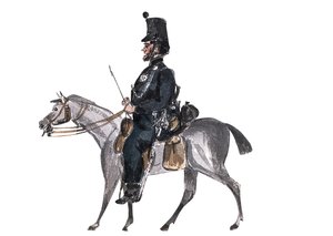 Dr S van de Schutterij, op de mars door William Thomas Markham
