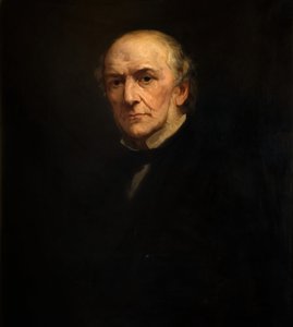 Portret van William Ewart Gladstone 1809-1898, 1877