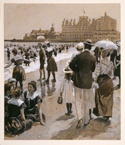 Strandscène uit Harper