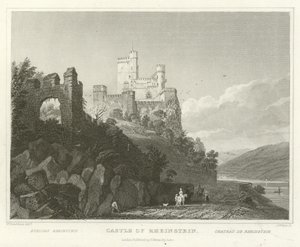 Kasteel van Rheinstein door William Tombleson