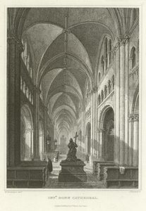 Interieur Bonn Kathedraal door William Tombleson