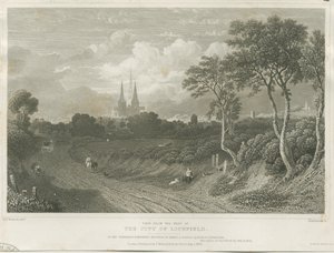 Lichfield Kathedraal - Westaanzicht