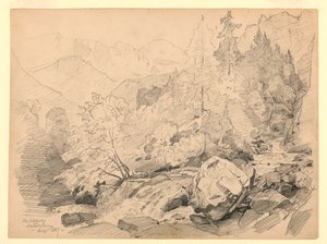 Landschap, Stechelberg, Lauterbrunnen, Zwitserland