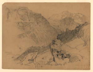 Landschap, Steckelberg, Zwitserland