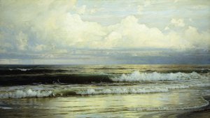 Zonovergoten Wolken en Zee, 1897