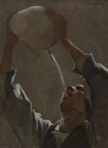 Studie voor "Een Aragonese smokkelaar", 1881 door William Turner Dannat
