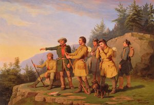 Boones Eerste Uitzicht op Kentucky, 1849