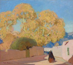 Canyon Drive, Santa Fe, ca. 1914