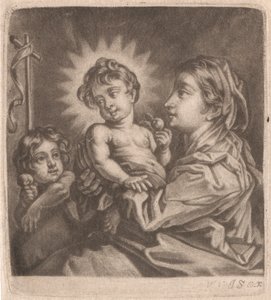 Maagd, Christus Kind en St. Johannes